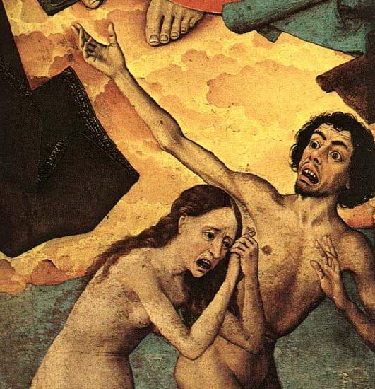 WEYDEN, Rogier van der The Last Judgment France oil painting art